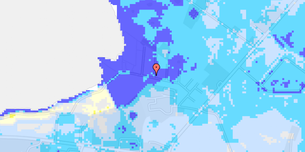 Ekstrem regn på Norhaverne 36