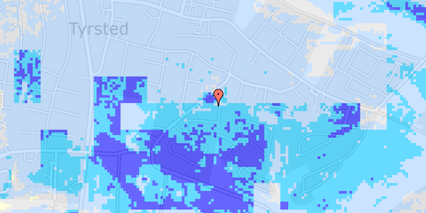 Ekstrem regn på Bakkestjernen 11