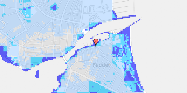 Ekstrem regn på Dosseringen 25A