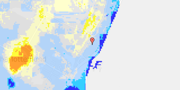 Ekstrem regn på Strandvejen 162A, 1. 