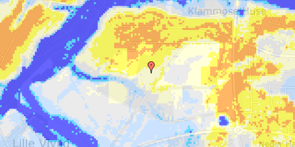 Ekstrem regn på Granholt 96