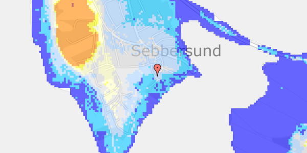 Ekstrem regn på Brogade 99