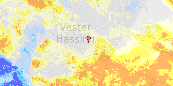 Ekstrem regn på Hækken 11D