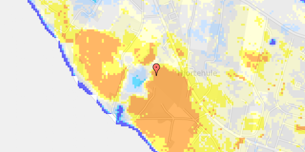 Ekstrem regn på Røsnæsvej 211