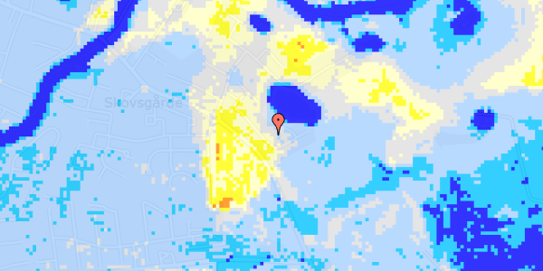 Ekstrem regn på Nørregårds Alle 38