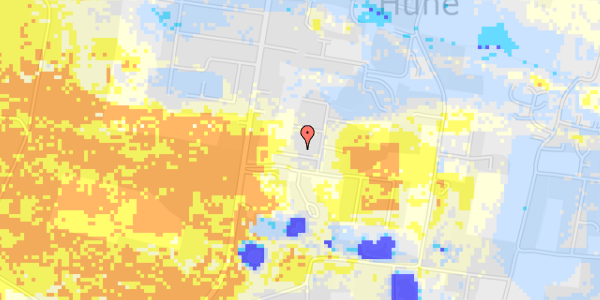 Ekstrem regn på Klitheden Syd 5D