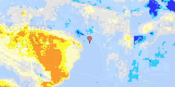 Ekstrem regn på Lyngholmsvej 23