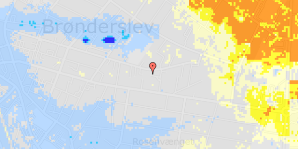 Ekstrem regn på Risagerlundvej 31