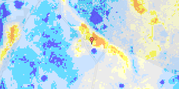 Ekstrem regn på Urupvej 8A, st. 