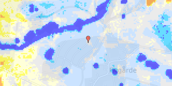 Ekstrem regn på Amtmandsvænget 15