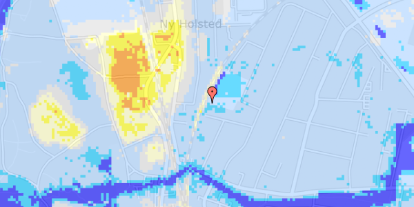 Ekstrem regn på Banely 23A