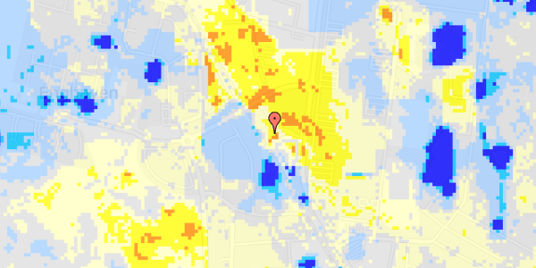 Ekstrem regn på Banevang 5B