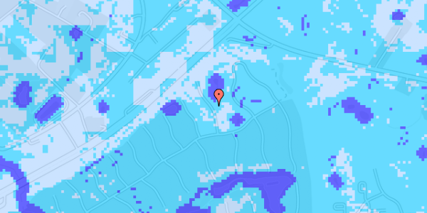 Ekstrem regn på Frydenlund 345