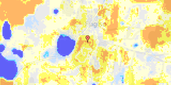 Ekstrem regn på Skånhøj 23