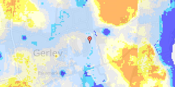 Ekstrem regn på Stenøvej 45