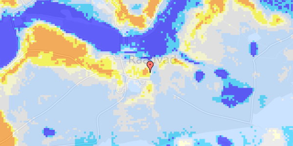 Ekstrem regn på Raadvad 2A