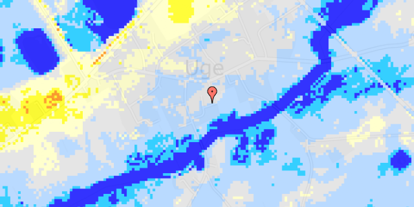 Ekstrem regn på Almstrupvej 23