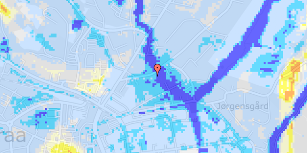 Ekstrem regn på Karpedam 20