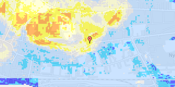 Ekstrem regn på Sct Jørgensbjerg 3, 1. 