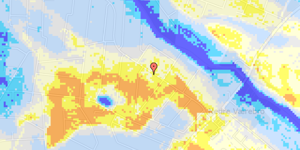 Ekstrem regn på Osvej 21