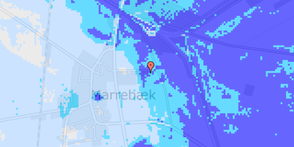 Ekstrem regn på Gedser Landevej 47B