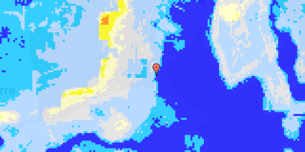 Ekstrem regn på Bjerre Skovvej 2A