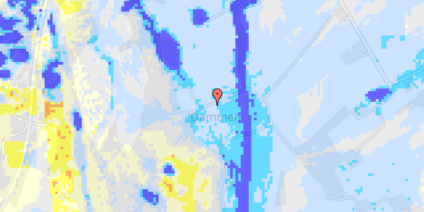 Ekstrem regn på Blåholtvej 8A