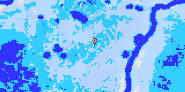 Ekstrem regn på Gunnars Ager 6