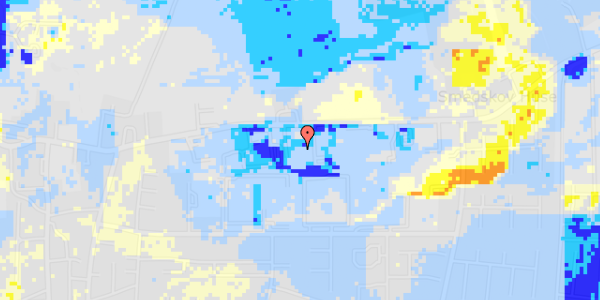 Ekstrem regn på Smedeskovvej 36B