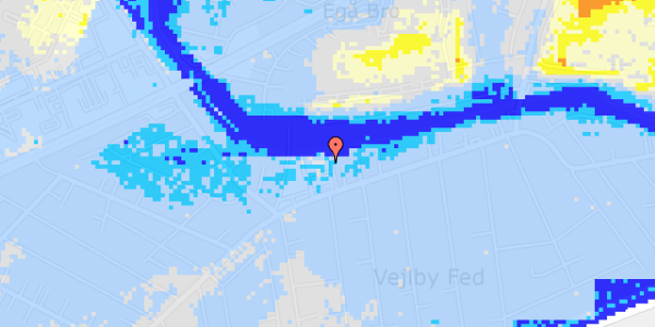 Ekstrem regn på Tømmergrunden 24, st. 