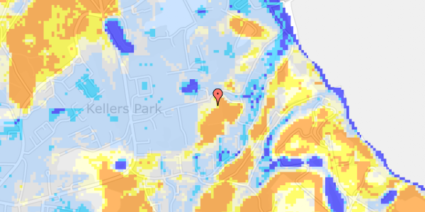 Ekstrem regn på H.O. Wildenskovsvej 16D