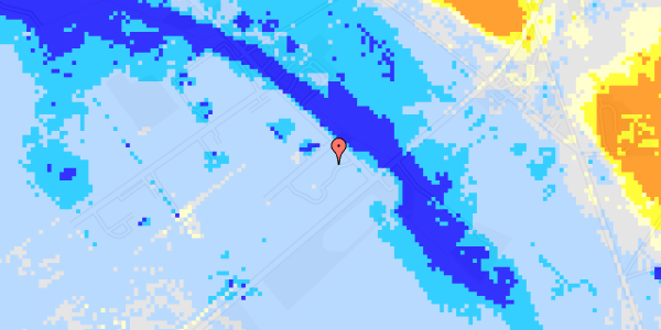 Ekstrem regn på Nedre Hestlundvej 30