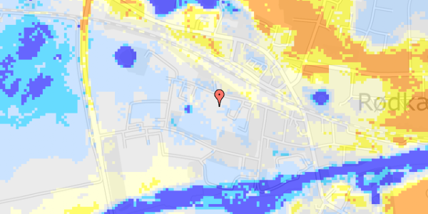 Ekstrem regn på Frederiksgade 19