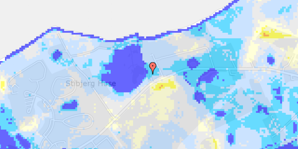 Ekstrem regn på Stibjergvej 92