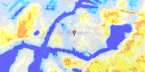 Ekstrem regn på Møllegade 98