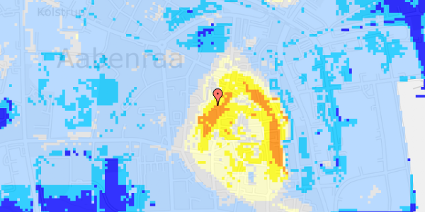 Ekstrem regn på Nygade 10