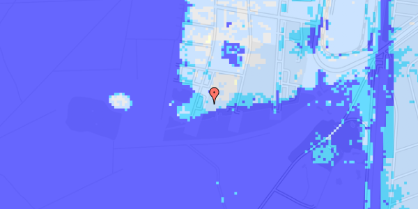 Ekstrem regn på Else Alfelts Vej 95, 8. th