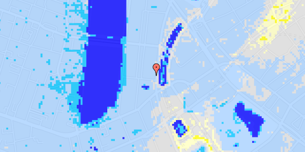 Ekstrem regn på Vester Farimagsgade 13, 4. 