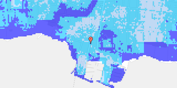 Ekstrem regn på Havnegade 34