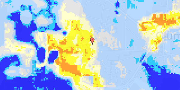 Ekstrem regn på Stendyssevej 24C