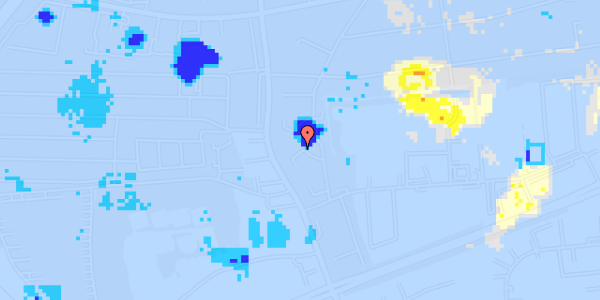 Ekstrem regn på Branddamsvej 39