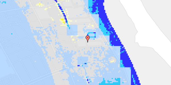 Ekstrem regn på Amager Strandvej 156B, st. th