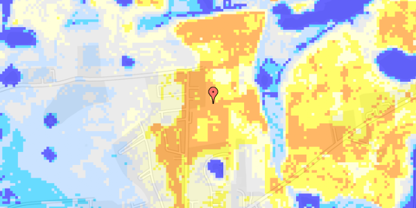 Ekstrem regn på Sandvejen 32B