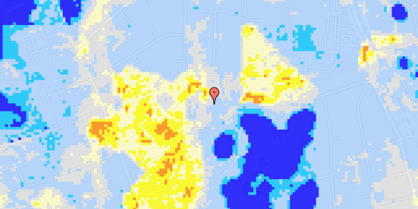 Ekstrem regn på Kollemosevej 27A