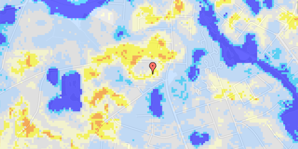 Ekstrem regn på Damsagervej 8A