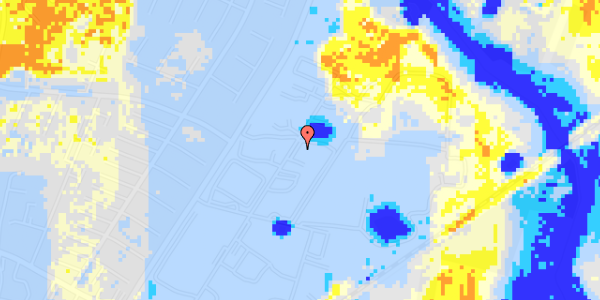 Ekstrem regn på Nydamsvej 53