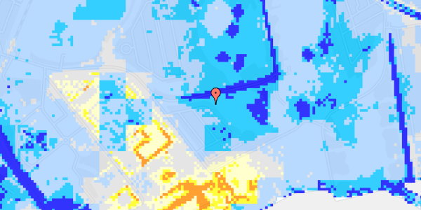 Ekstrem regn på Hf. Bergmannshave 11