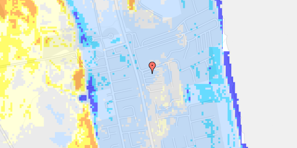 Ekstrem regn på Strandkanten 17, 1. th