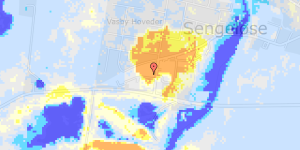 Ekstrem regn på Industribakken 2