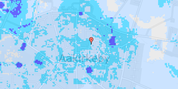 Ekstrem regn på Damgade 11